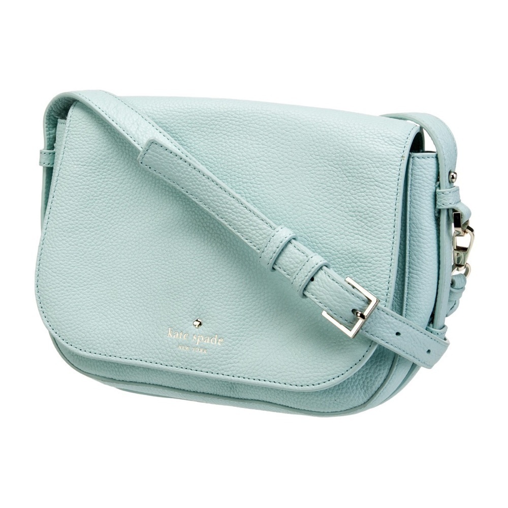 Kate Spade Penelope Orchard Crossbody Bag with Silver Hardware in Grace Blue